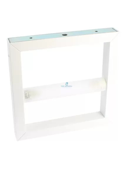 Metal Spot 44309 Wand-Deckenrahmen 200 W R7S (118 mm) mattweiß IP40